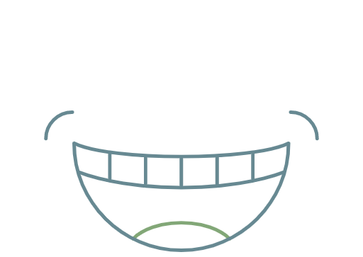 smiling-mouth icon